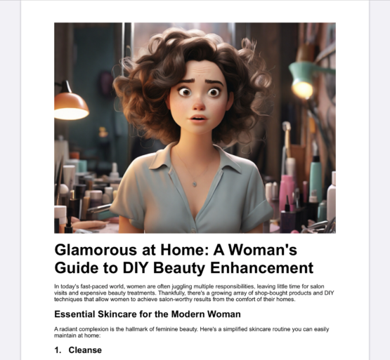 Glamorous at Home: A Woman's Guide