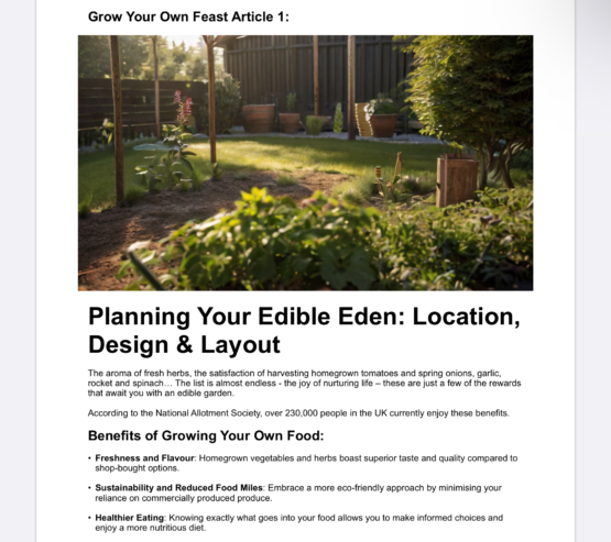 Home & Garden Bundle. Setting Up and Maintaining an Edible Garden - Image 4