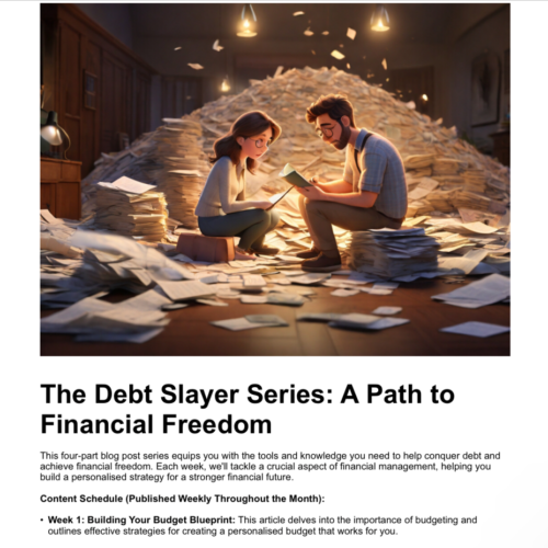 Finance Bundle. The Debt Slayer Series